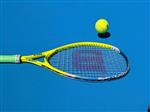 tennis ball and racket 